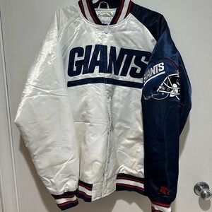 STARTER New York Giants white jacket